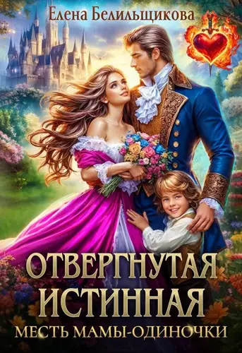 Обложка книги Отвергнутая истинная. Месть мамы-одиночки