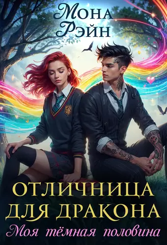 Обложка книги Отличница для дракона. Моя тёмная половина