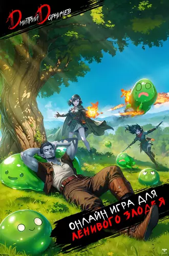 Обложка книги Онлайн игра для ленивого злодея