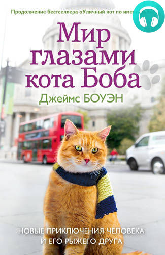 Обложка книги Мир глазами кота Боба. Новые приключения человека и его рыжего друга