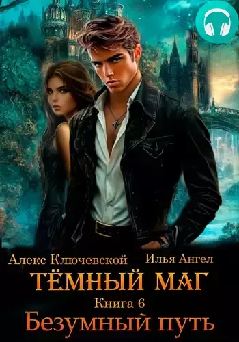Обложка книги Тёмный маг 6. Безумный путь
